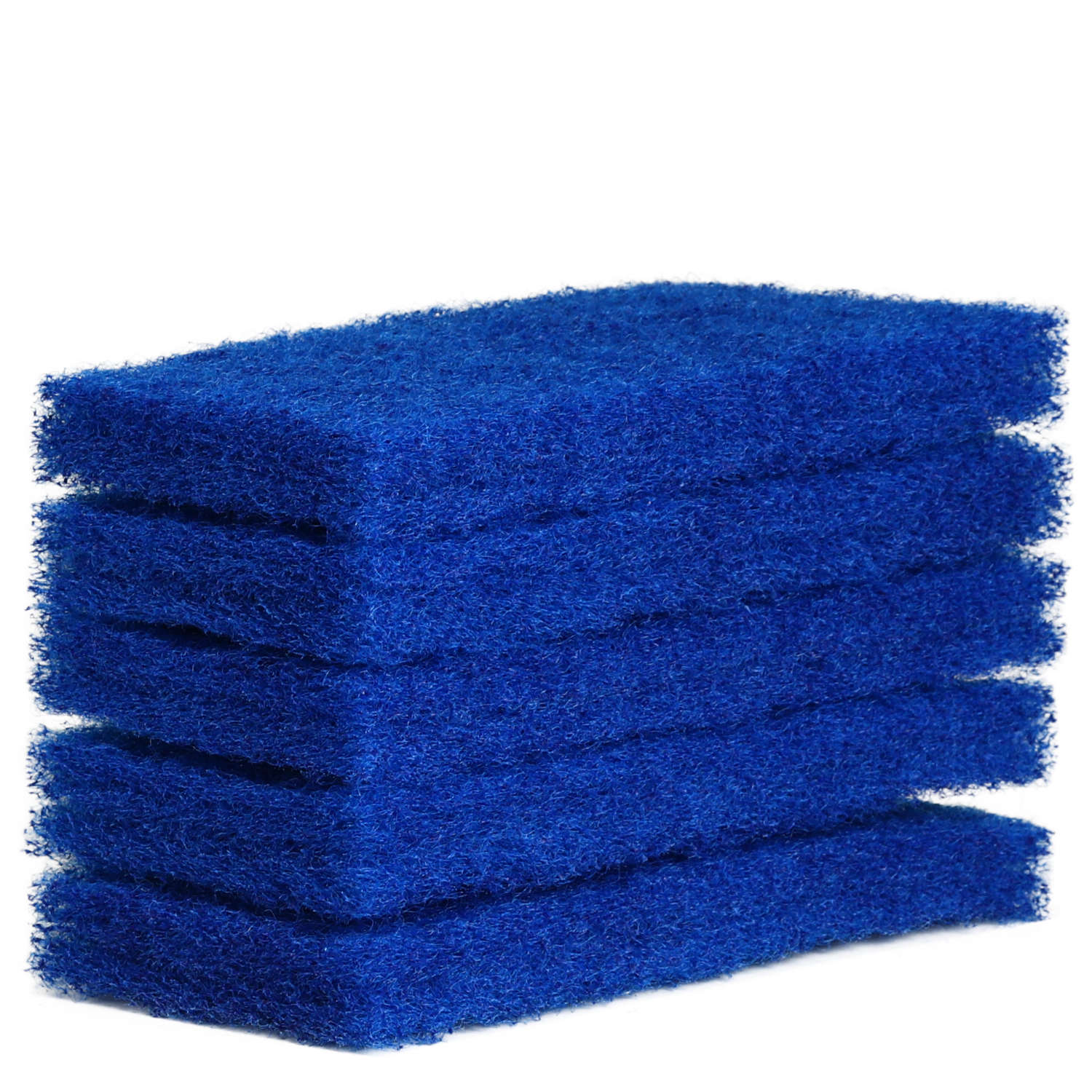 Blaues Super-Reinigungs- und Massierpad, 5 Stück
