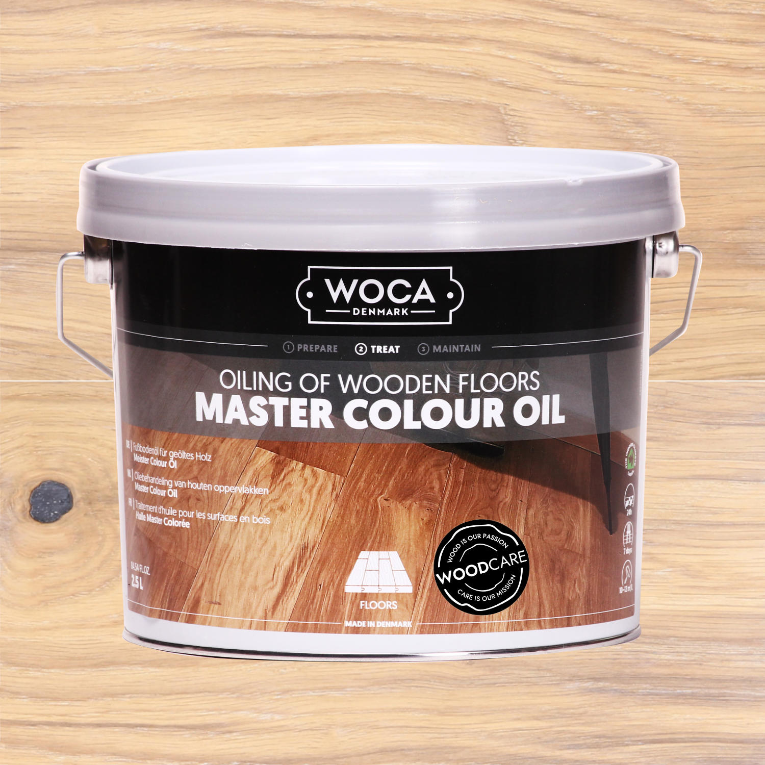 WOCA Meister Colour Öl extra weiß 2,5l