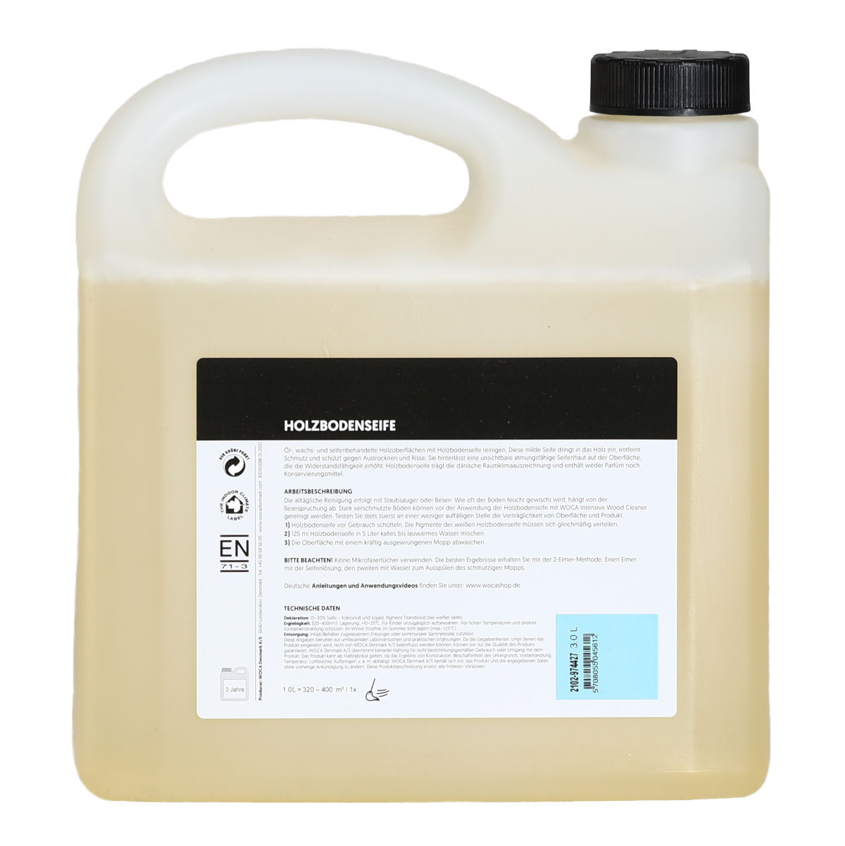 WOCA Holzbodenseife natur 3l - 20% extra