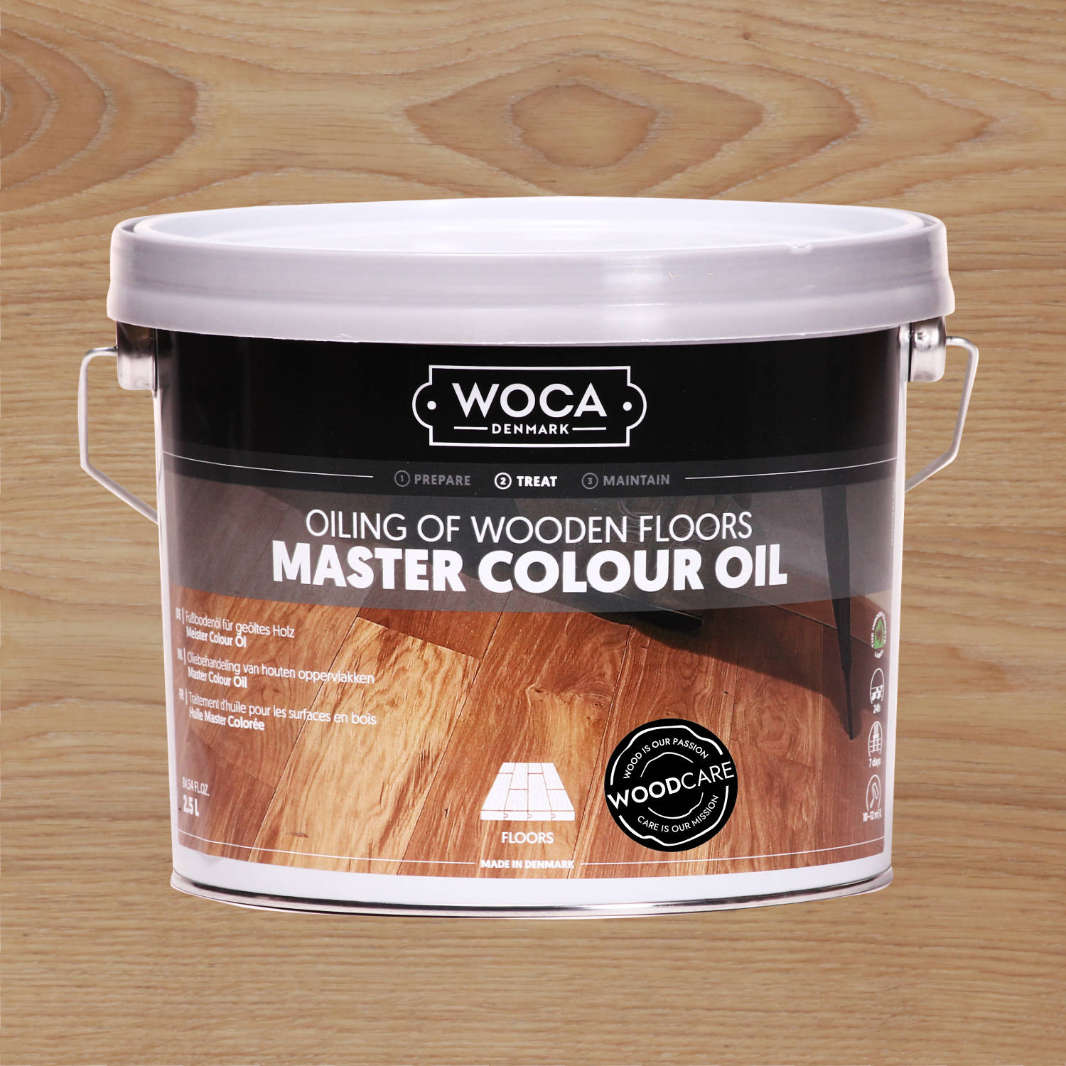 WOCA Meister Colour Öl weiß 2,5l